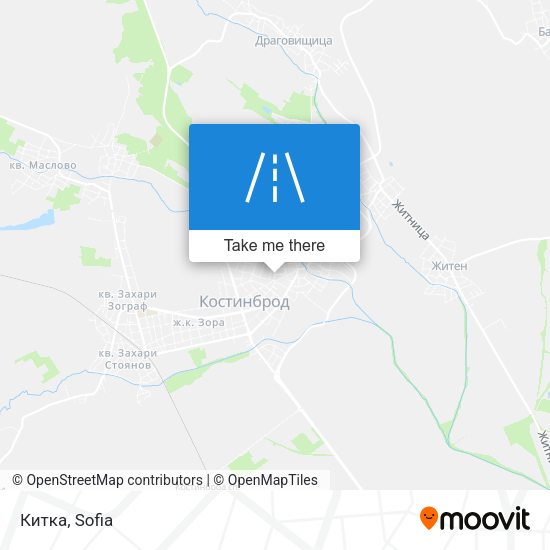 Китка map