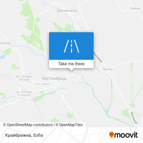 Карта Крайбрежна