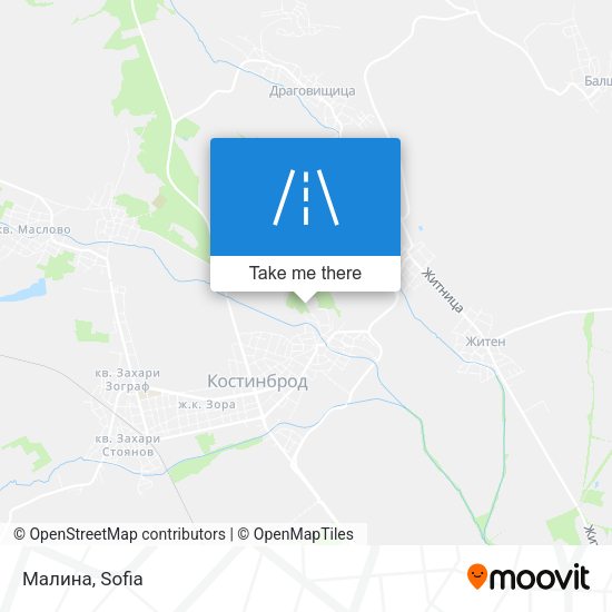 Карта Малина
