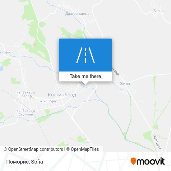 Поморие map