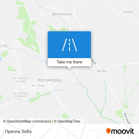 Карта Преспа