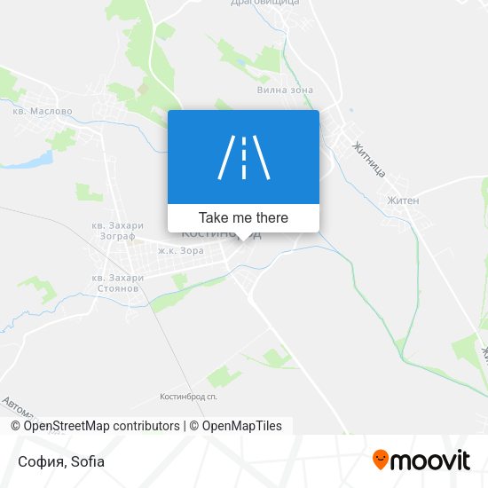 София map