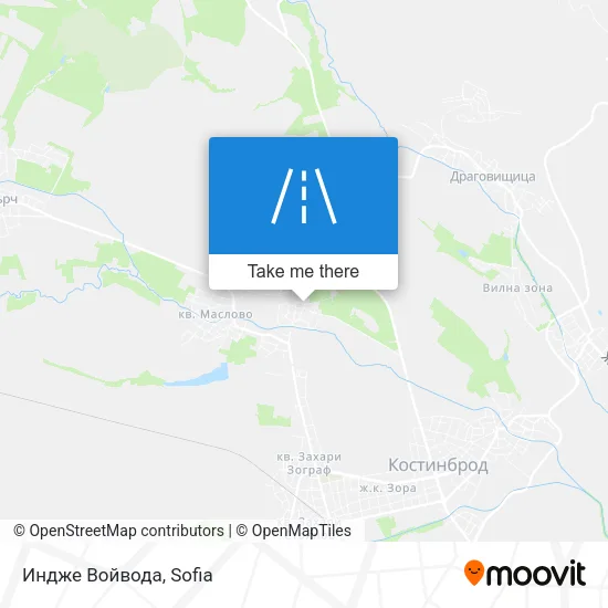 Карта Индже Войвода
