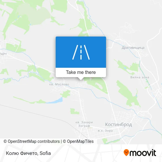 Карта Колю Фичето