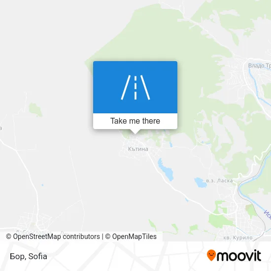 Карта Бор