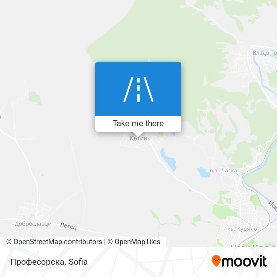 Професорска map