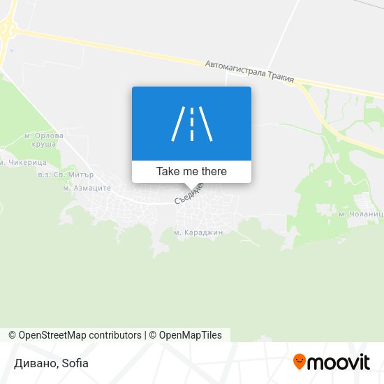 Карта Дивано