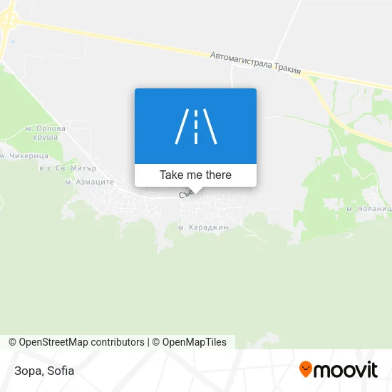 Карта Зора