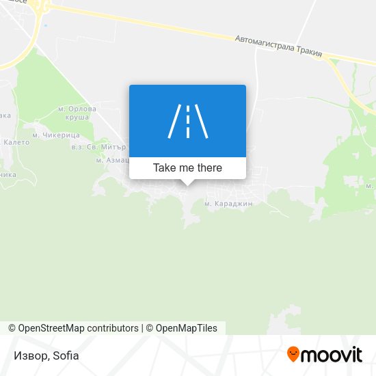 Извор map