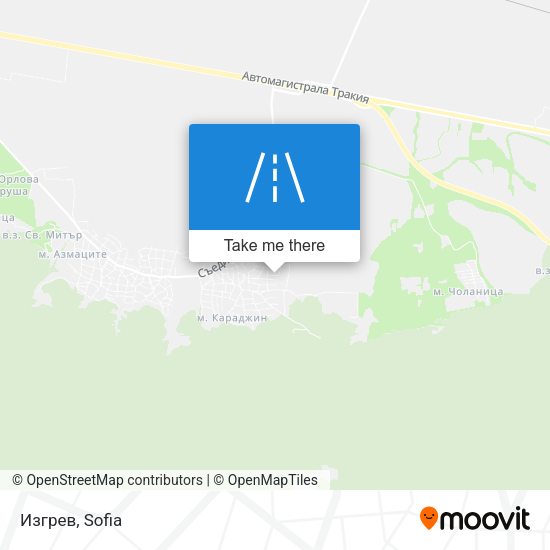 Изгрев map