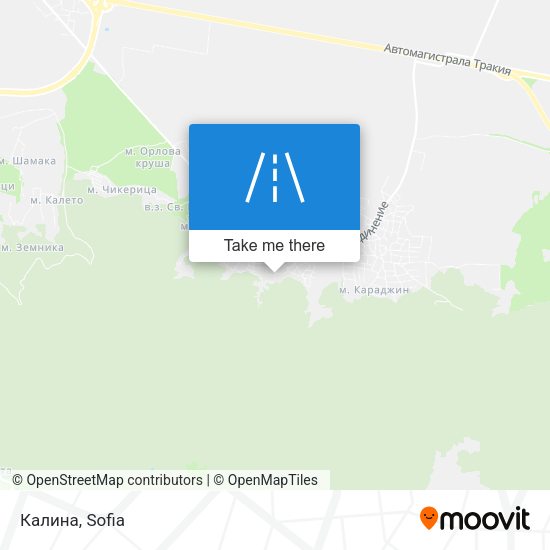 Калина map
