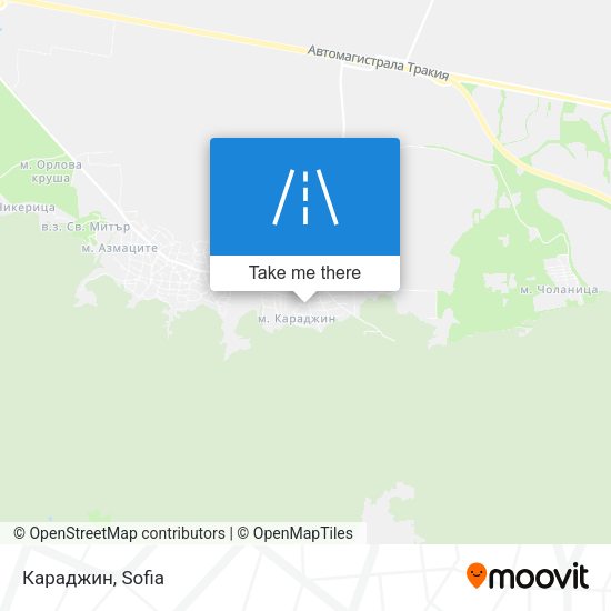 Караджин map