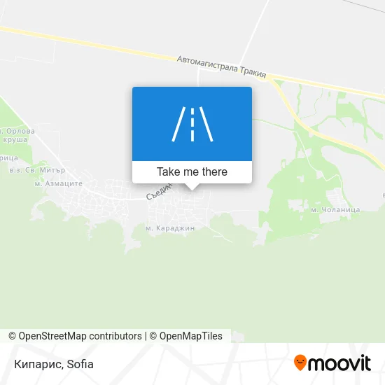 Карта Кипарис