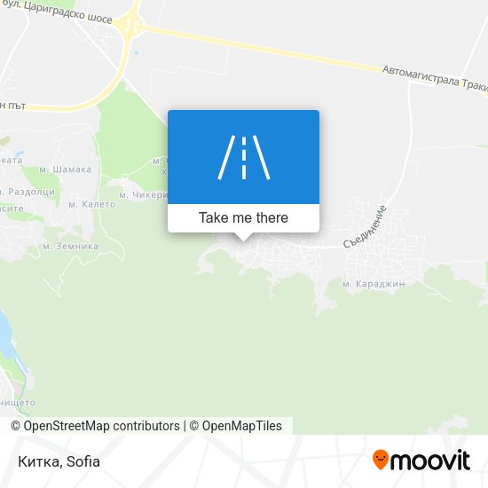 Китка map