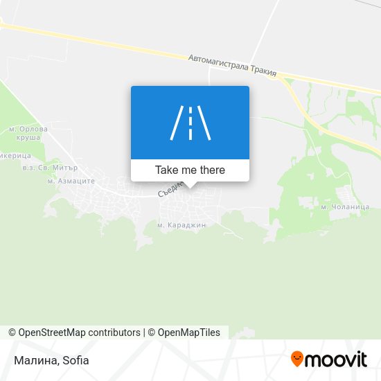 Малина map