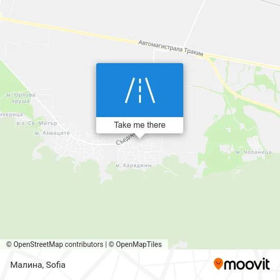 Карта Малина