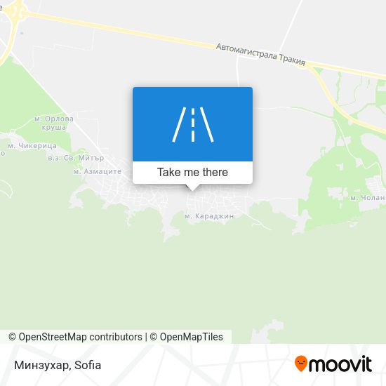 Минзухар map
