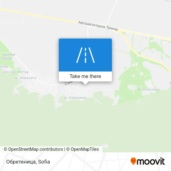 Карта Обретеница