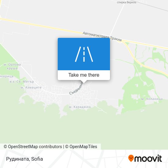 Рудината map