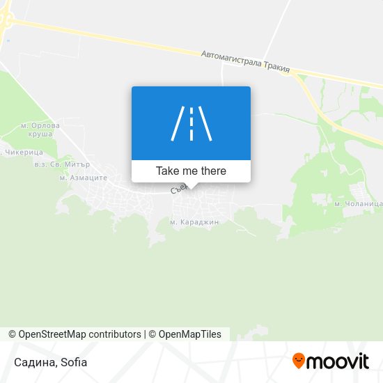Карта Садина