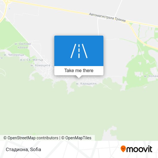 Стадиона map