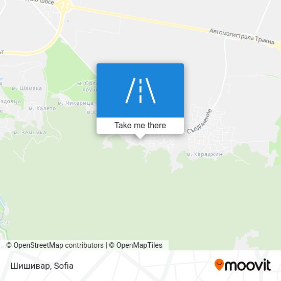 Шишивар map