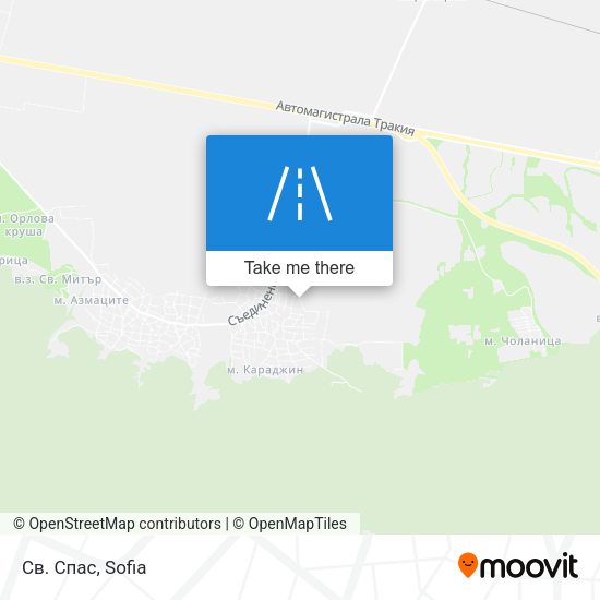 Св. Спас map
