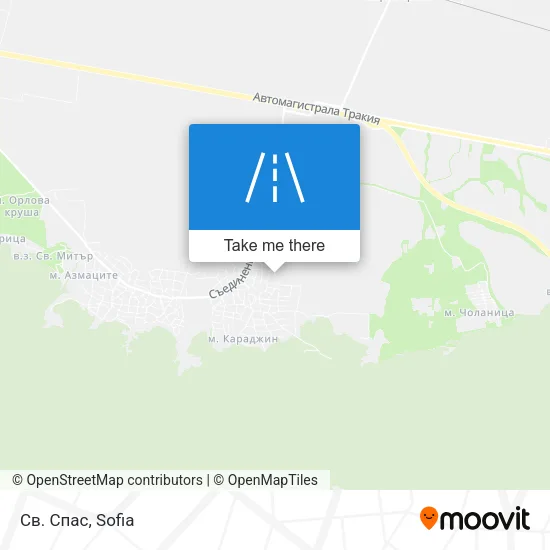 Карта Св. Спас
