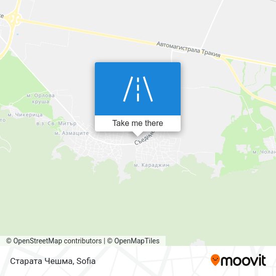 Старата Чешма map
