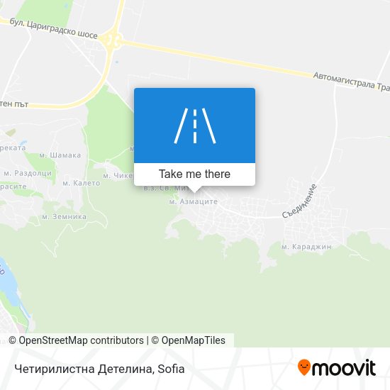 Четирилистна Детелина map