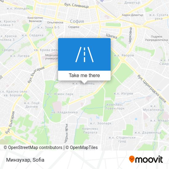 Карта Минзухар