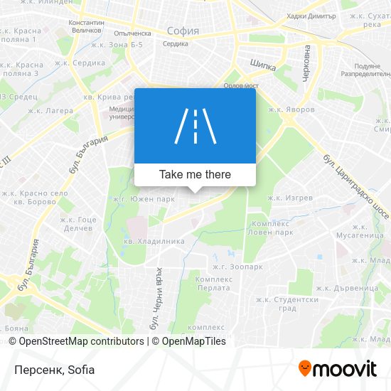 Персенк map