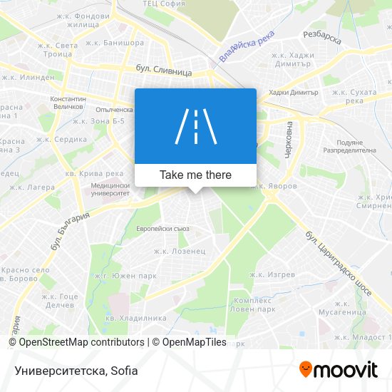 Университетска map