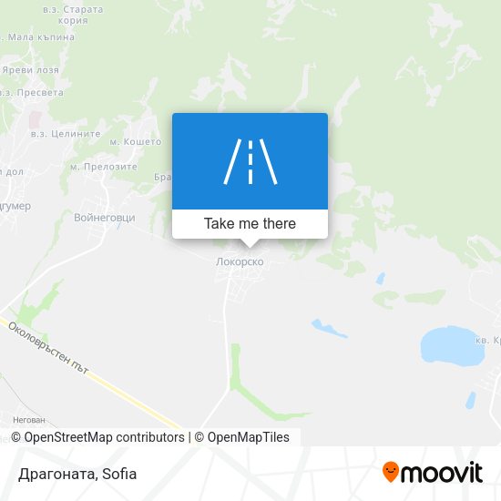 Драгоната map