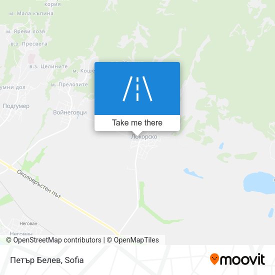 Петър Белев map