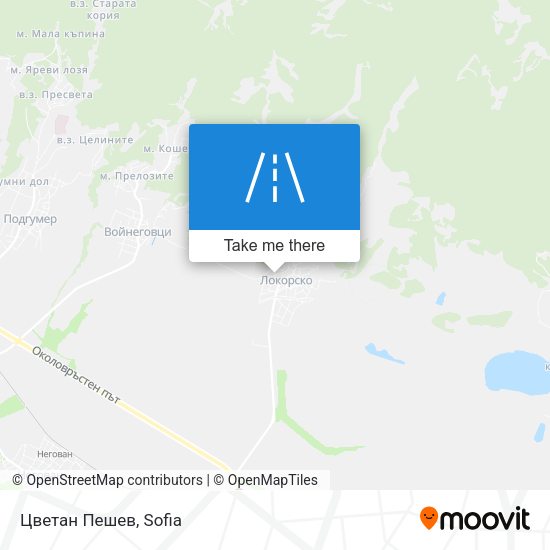 Цветан Пешев map