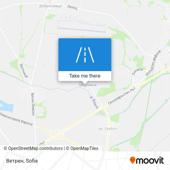 Ветрен map