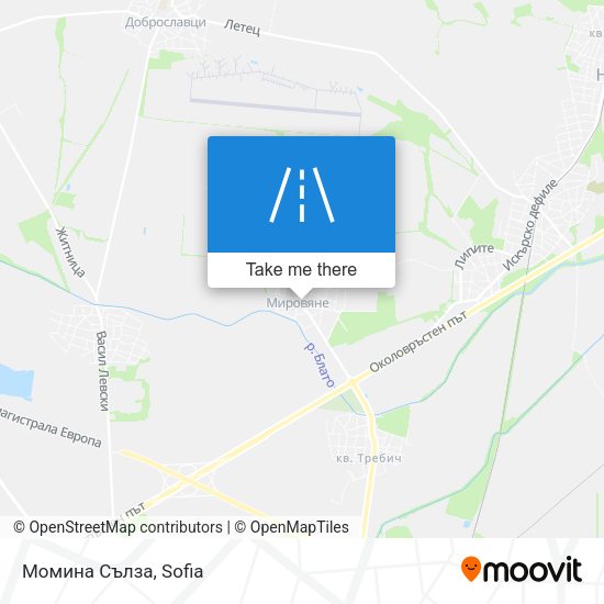 Момина Сълза map