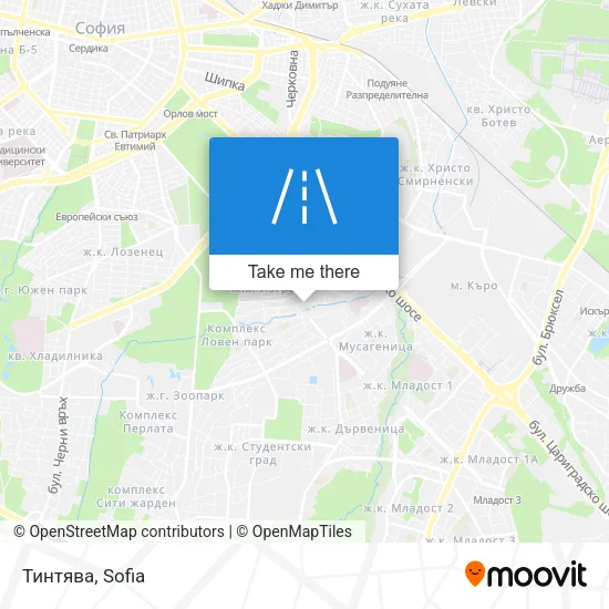 Карта Тинтява