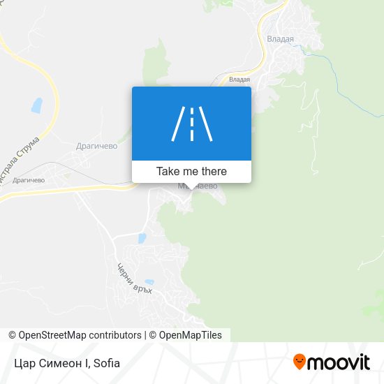 Цар Симеон I map