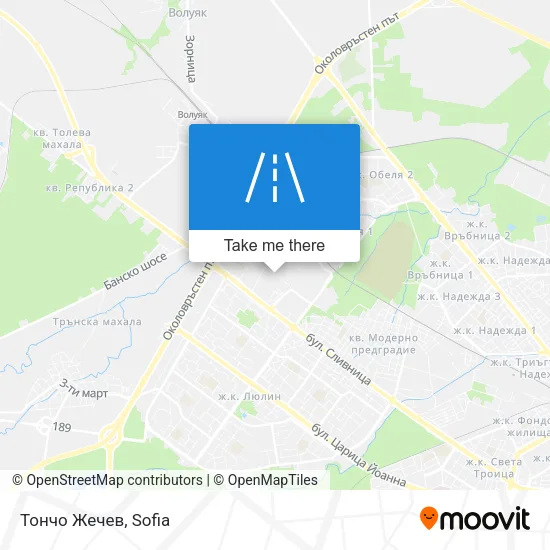 Карта Тончо Жечев