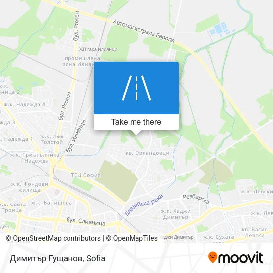 Карта Димитър Гущанов