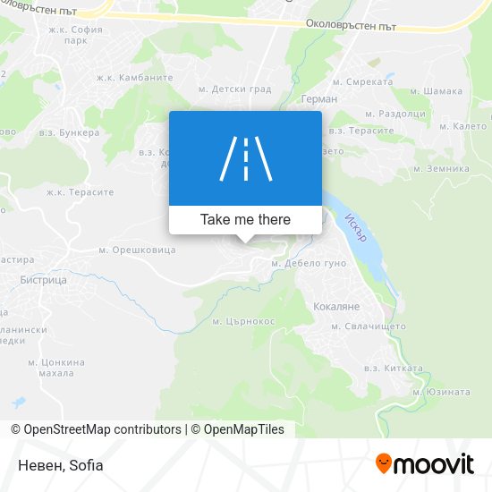 Невен map