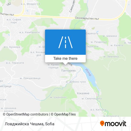 Ловджийска Чешма map