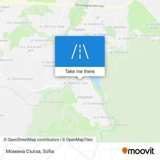 Момина Сълза map