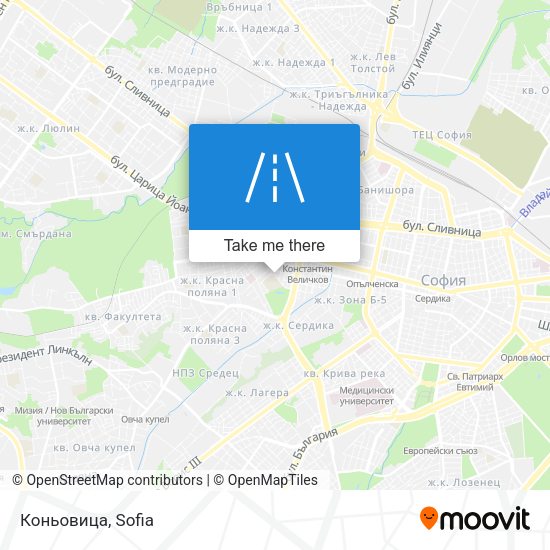 Коньовица map