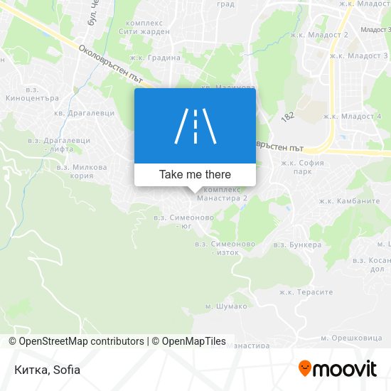 Китка map