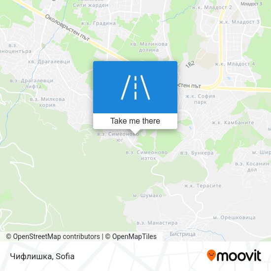 Чифлишка map