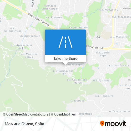 Момина Сълза map