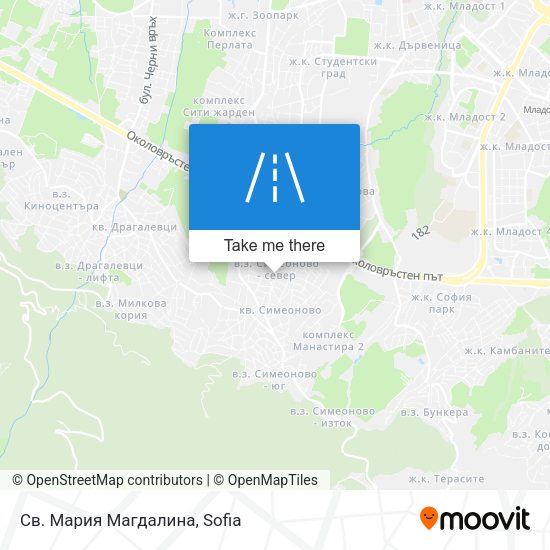 Св. Мария Магдалина map